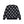 STAR PATTERNED BRAND ORIGIN CREW SWEAT BLACK