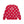 STAR PATTERNED BRAND ORIGIN CREW SWEAT RED