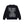 GRUNGY STENCIL LOGO CREW SWEAT BLACK