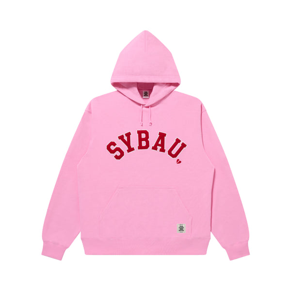 SYBAU COLLEGE HOODIE PINK