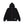BRAND ORIGIN COLORED ZIP HOODIE BLACK