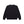 SKELETON PATCHED CREW SWEAT BLACK