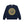 REFLECTIVE VINTAGE B EMBLEM CREW SWEAT NAVY
