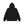 GRINDCORE LOGO HOODIE BLACK/WHITE