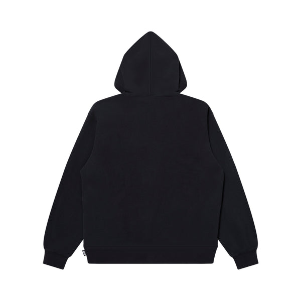 DAMAGED OG LABEL HOODIE BLACK