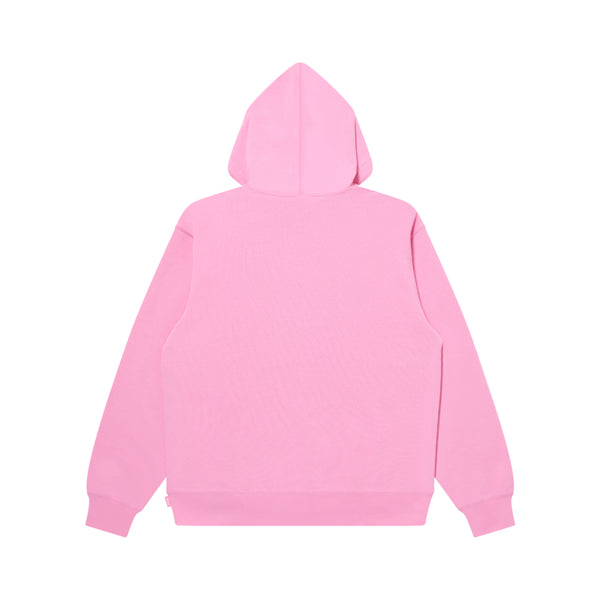 HWC LABEL HOODIE PINK