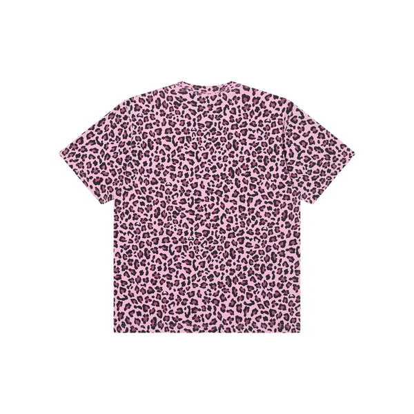 LEOPARD PATTERNED SMALL OG TEE PINK