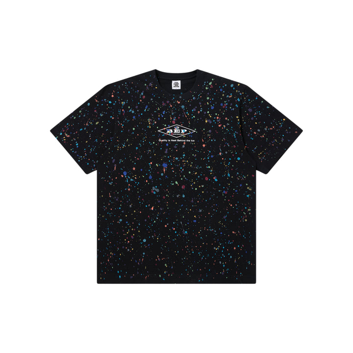 PAINT SPLATTERED EXTINGUISHER TEE BLACK