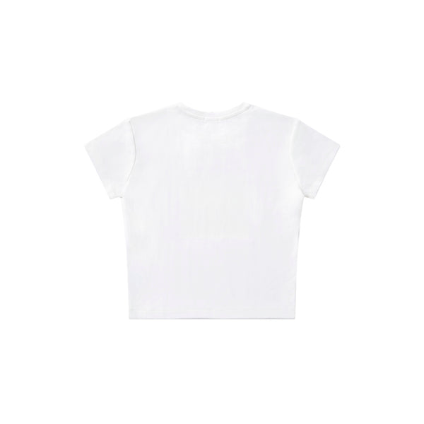 TOKYO SKETCH BABY TEE WHITE
