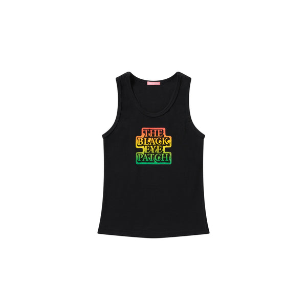 RASTA OG LABEL TANK BLACK