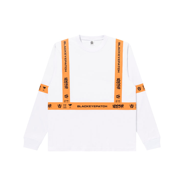 SAFETY L/S TEE WHITE