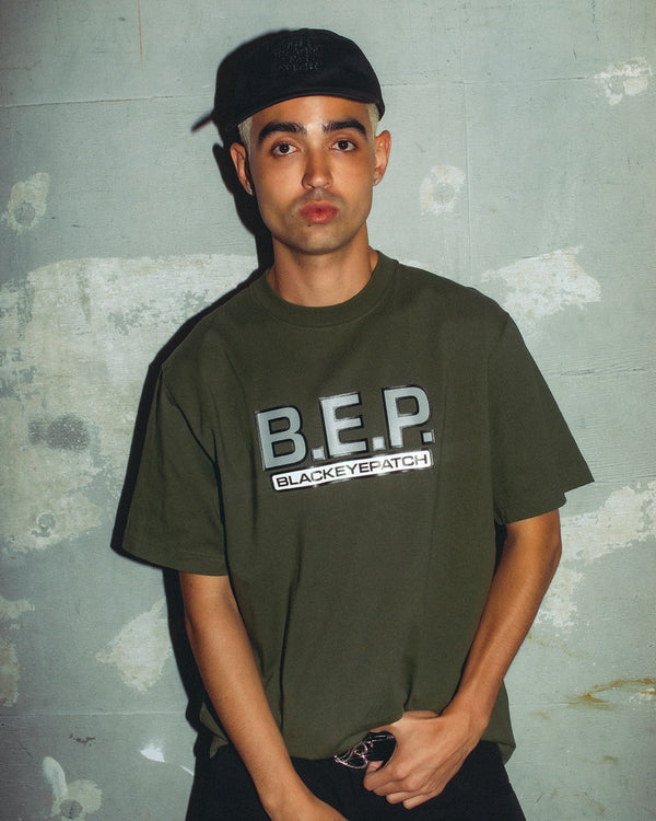 BEP CREW HQ TEE WHITE