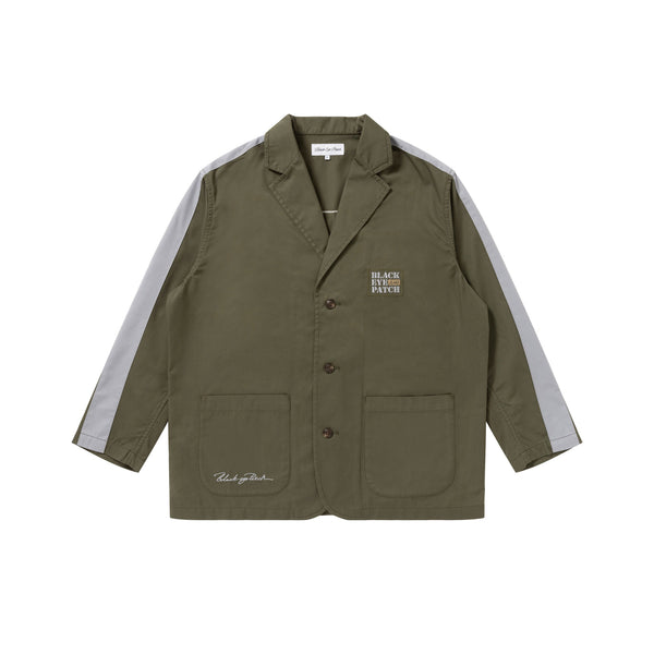 BEP Jeans Stomped Cotton Jacket, Olive