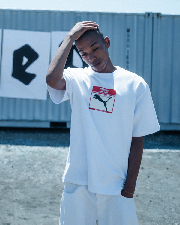 BEP DO NOT REMOVE PUMA LABEL TEE BLACK