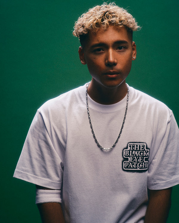 SPRAYED OG LABEL TEE WHITE