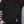 BIG DOLLAR SIGN FABRIC STITCHED TEE BLACK