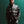 BIG HUNDEREDS PATTERNED FLEECE JACKET BLACK