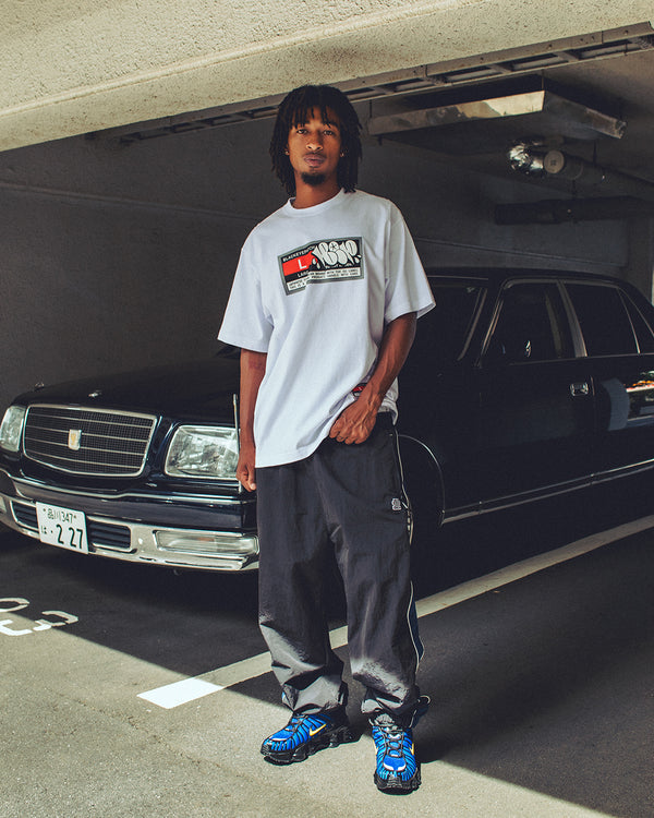 BIG SPORTS TAG TEE HEATHER GRAY