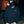 BLACKLETTER V NECK NYLON PULLOVER BLACK