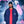 B EMBLEM CORDUROY SHIRT JACKET NAVY