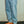 CHAIN STITCHED SCRIPT LOGO BAGGY JEANS