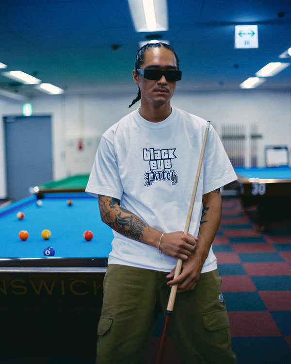 CRIME RPG LOGO TEE WHITE