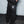 CROWN LOGO PAINTER PANTS BLACK