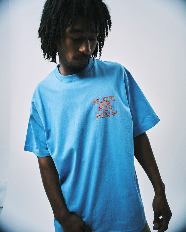 DA SOCIETY LOGO TEE SKY BLUE