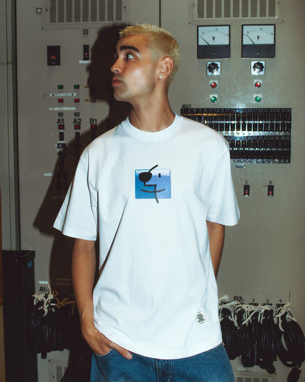 FINDER ICON TEE NAVY