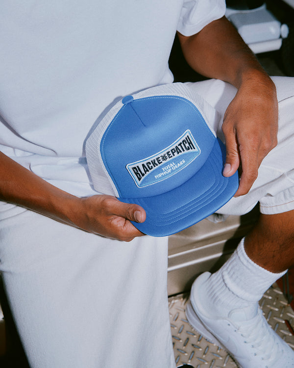 GENUINE PRODUCTS SIGN MESH CAP BLACK