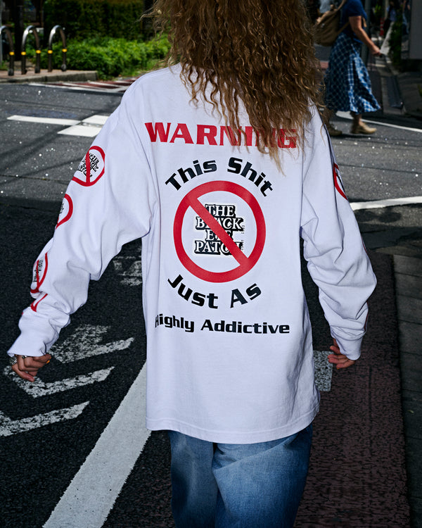 HIGHLY ADDICTIVE OG HEAVYWEIGHT L/S TEE BLACK