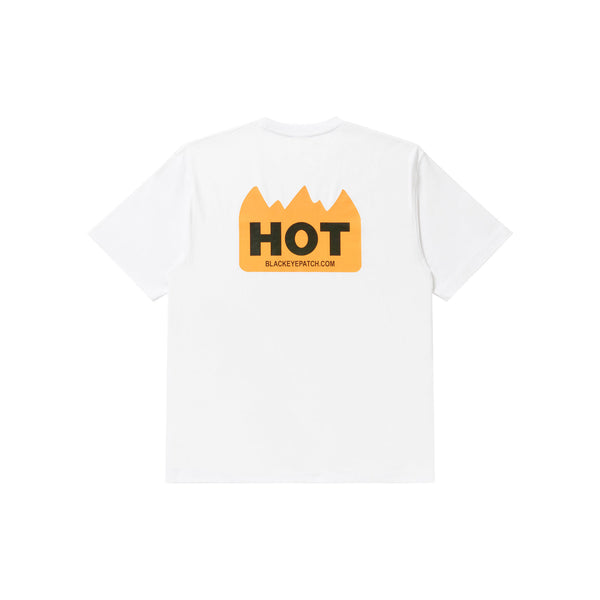 HOT LABEL TEE WHITE