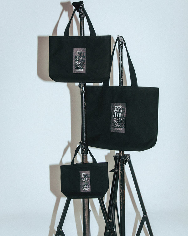 HWC LABEL TOTE BAG MEDIUM BLACK