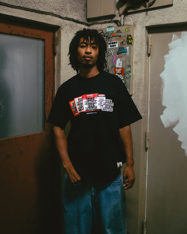 LABEL PACK TEE HEATHER GRAY