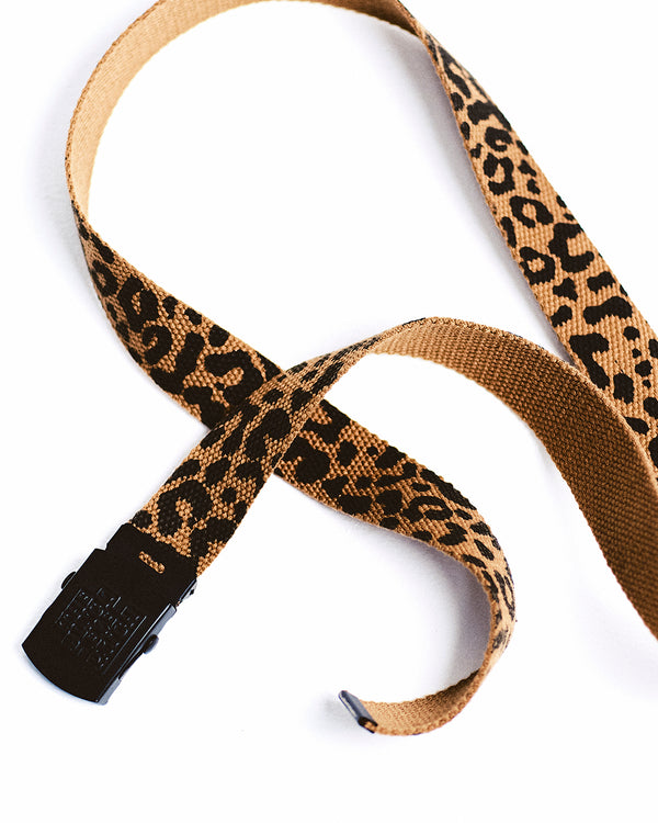 LEOPARD PATTERNED GI BELT