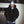 MOHAIR FAUX FUR HODDED JACKET BLACK
