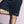 OE LOGO EMBROIDERED CORDUROY SHORTS BLACK