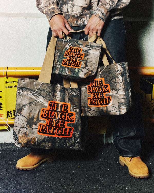 OG LABEL SAFETY REAL TREE CAMO TOTE MEDIUM