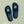 OG LABEL SHOWER SANDALS BLACK