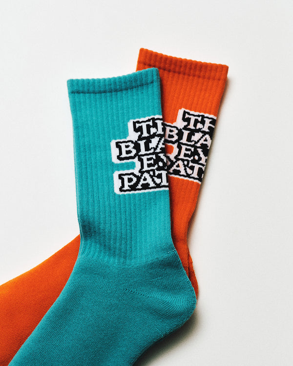 OG LABEL SOCKS ORANGE