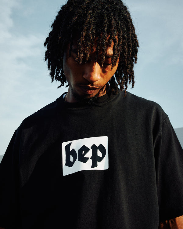 PROTOTYPE LABEL TEE BLACK