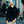SMALL HWC COLLARED VELOUR PULLOVER BLACK