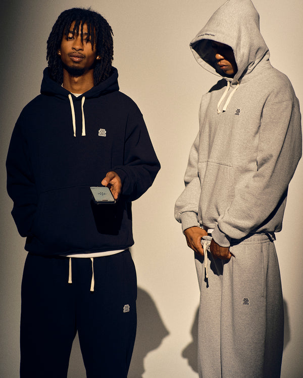 SMALL OG LABEL HEAVYWEIGHT SWEAT PANTS BLACK