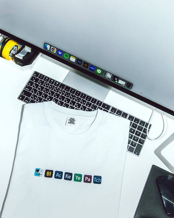 SOFTWARE ICONS TEE WHITE