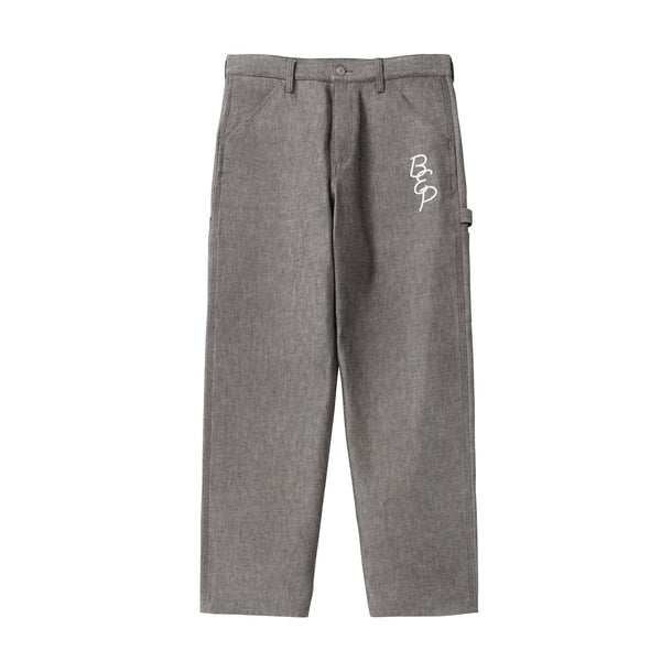 SPORTS SCRIPT SERGE PAINTER JEANS GRAY