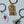JAPAN FLAG KEYCHAIN SILVER