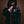 STENCIL LOGO HOODED DOWN JACKET BLACK