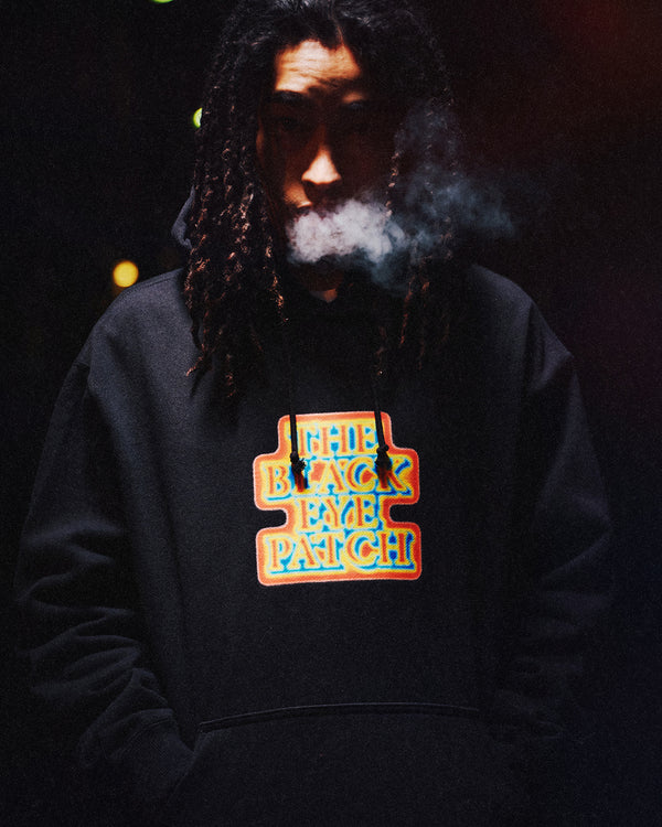 THERMOGRAPHY OG LABEL HOODIE HEATHER GRAY