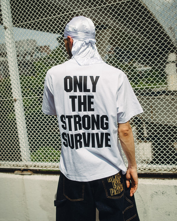 THE ANSWER LOGO TEE BLACK