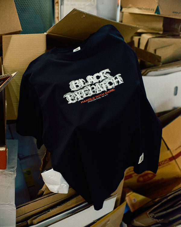 TRIBAL BLADE LOGO TEE BLACK